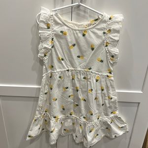 Beebay brand pineapple dress, size 4.